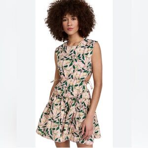 Agua by Agua Bendita Sucre Dos Gardenias Rosa Mini Dress